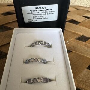 Silver Ring Set